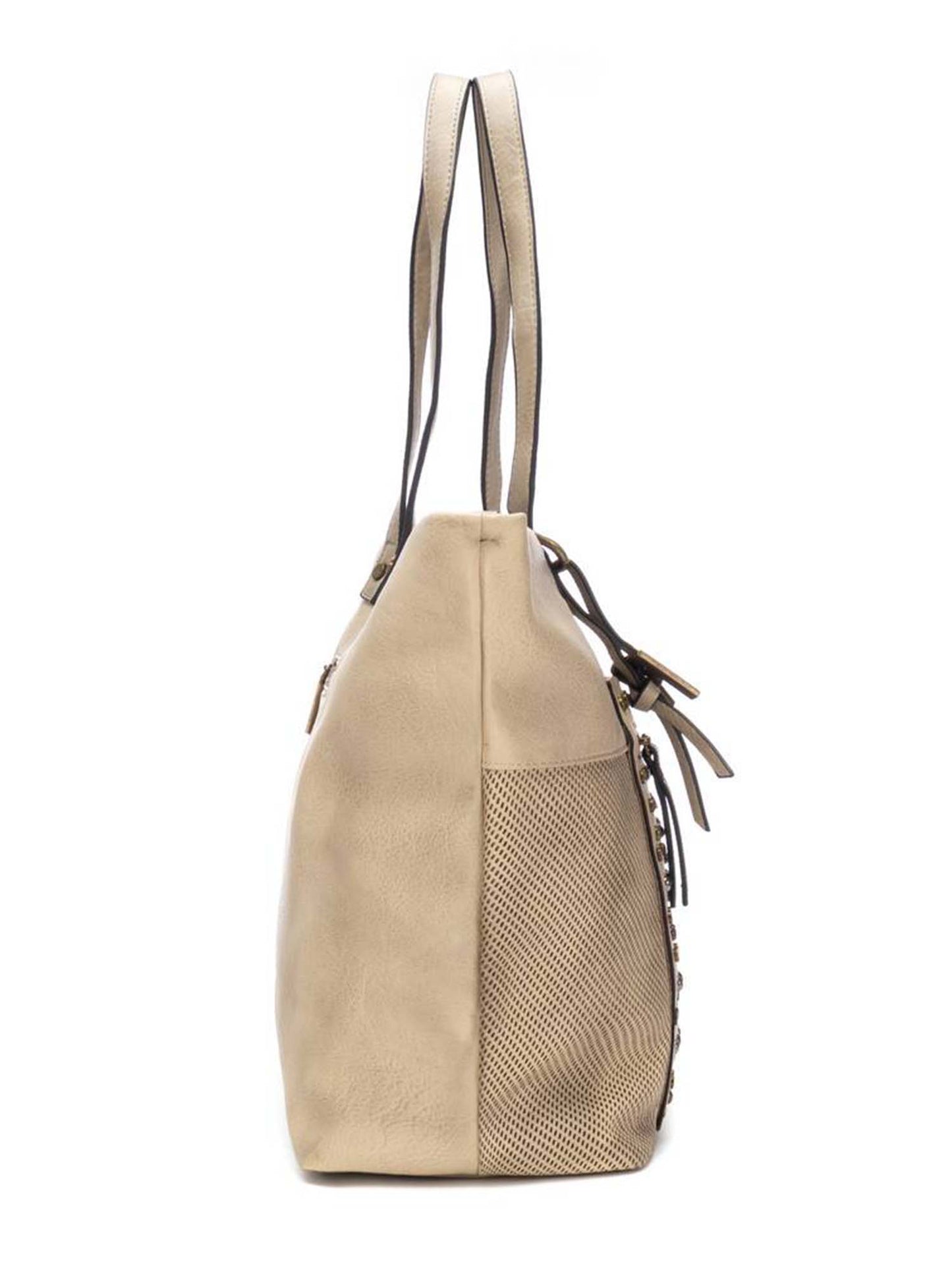 Borsa Refresh beige donna, elegante e versatile per la primavera-estate