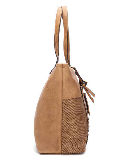 Borsa Refresh beige in similpelle, capiente e versatile da donna