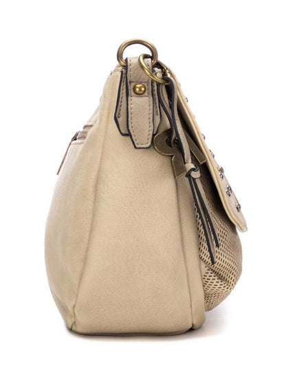 Refresh borsa a tracolla beige da donna, pratica e versatile