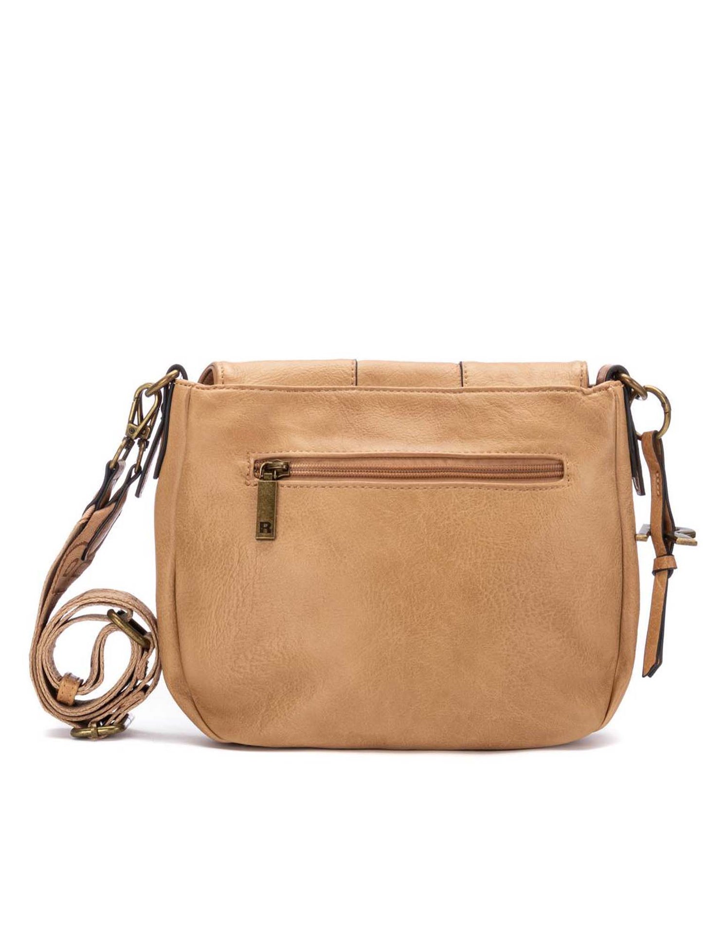 Borsa a tracolla Refresh beige da donna elegante e versatile