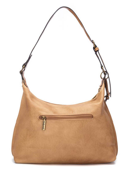 Borsa a spalla Refresh beige da donna dall'eleganza funzionale