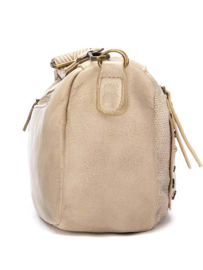 Borsa a tracolla Refresh beige da donna versatile e pratica
