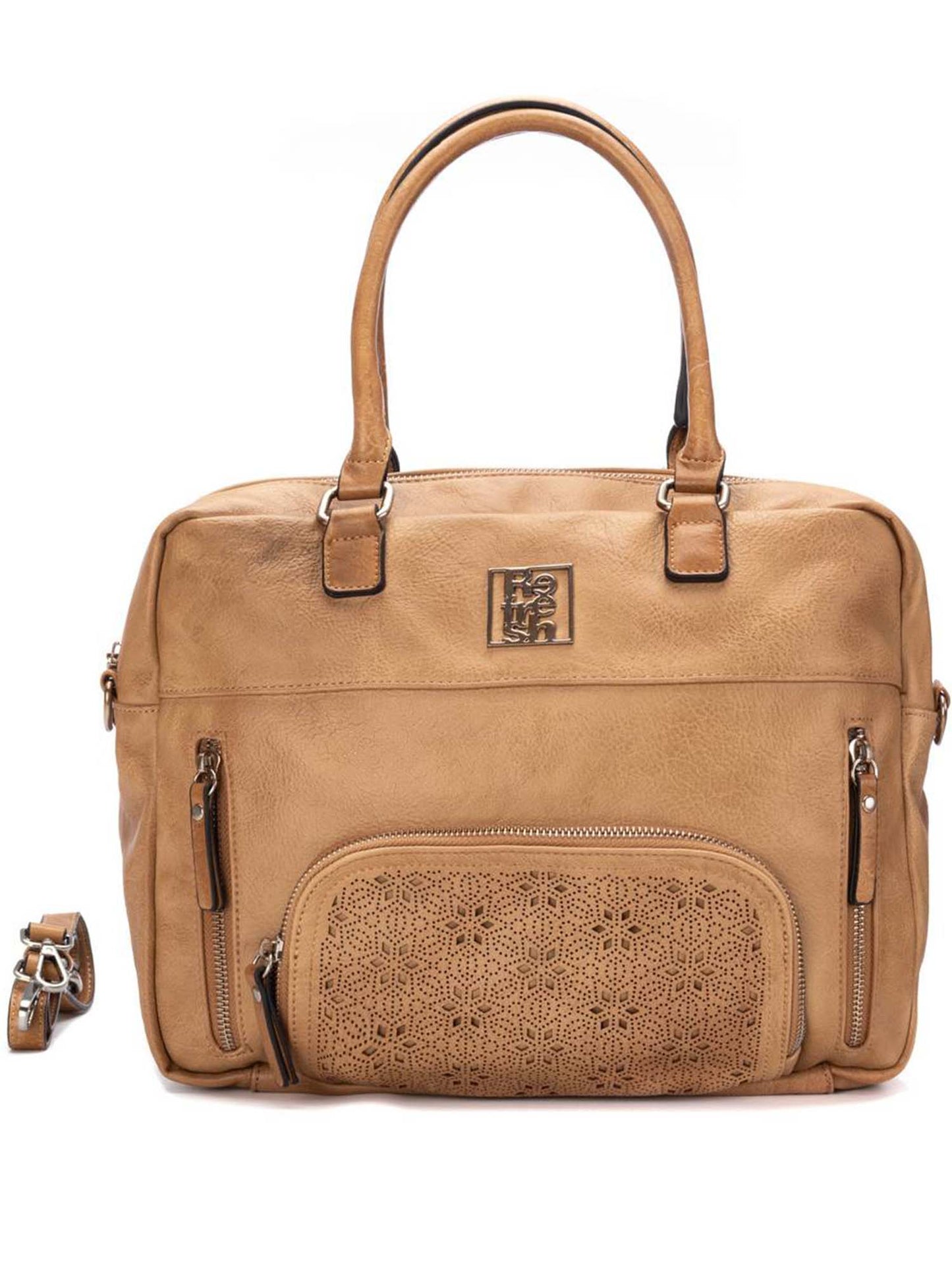 Borsa Refresh in ecopelle beige da donna elegante e funzionale