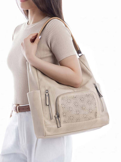 Borsa tracolla Refresh beige donna per primavera-estate