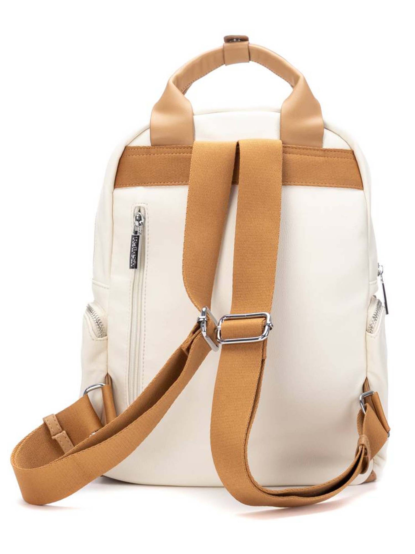 Refresh 183380 Hielo, zaino in ecopelle bianco da donna