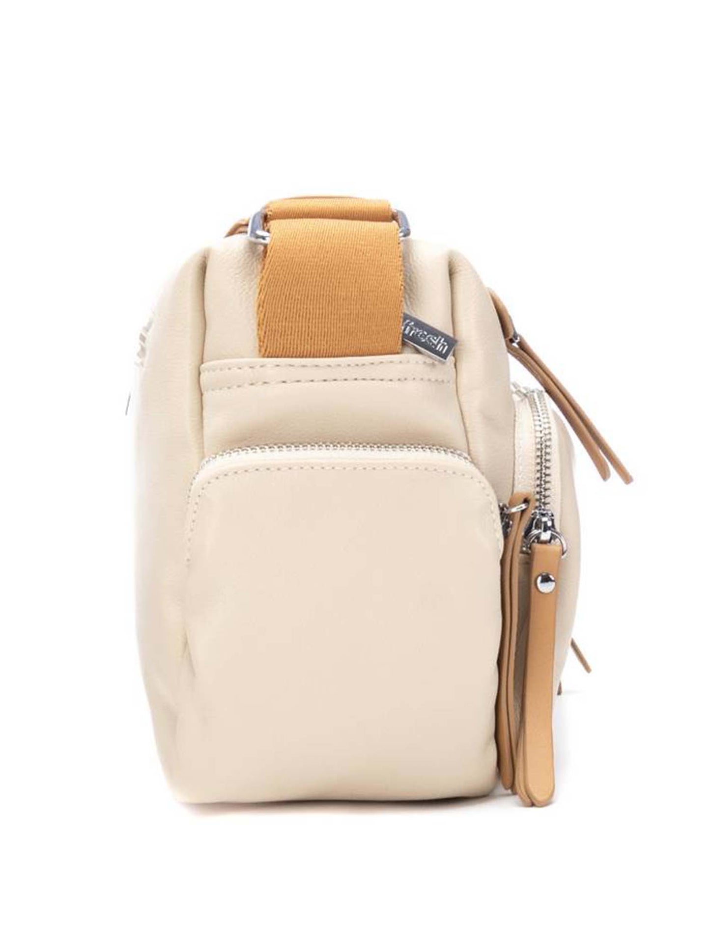 Borsa a tracolla donna in similpelle beige Refresh elegante e funzionale