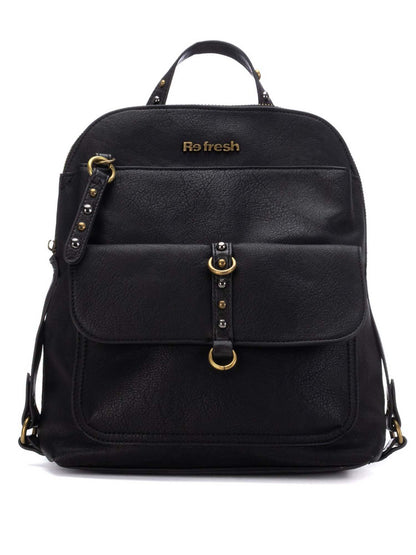 Refresh 183420 Nero, zaino da donna nero