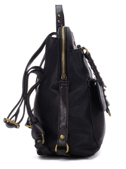 Refresh 183420 Nero, zaino da donna nero