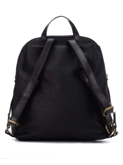 Refresh 183420 Nero, zaino da donna nero