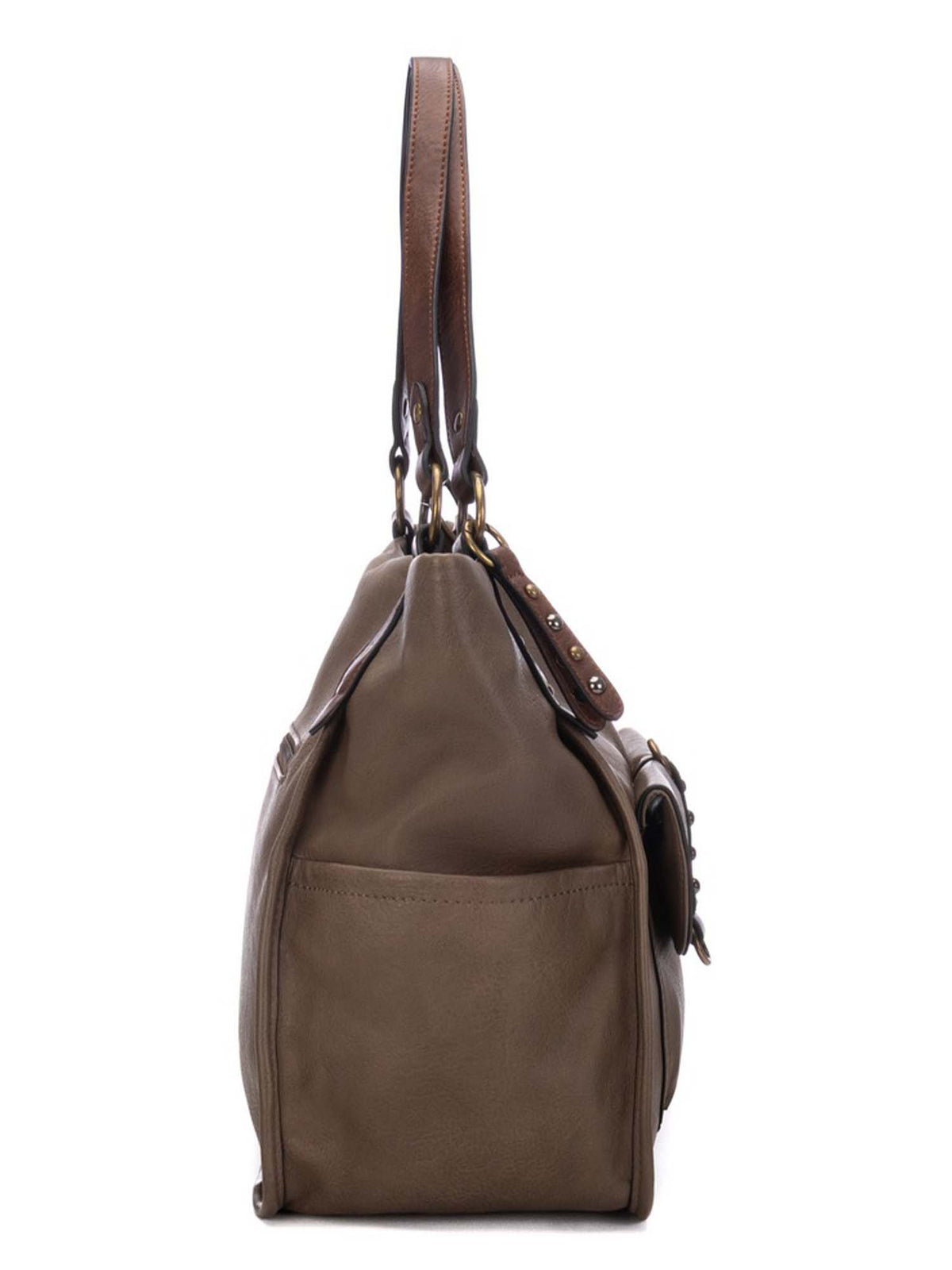 Refresh 183421 Taupe, borsa da donna fango