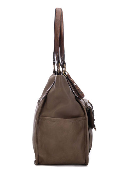 Refresh 183421 Taupe, borsa da donna fango