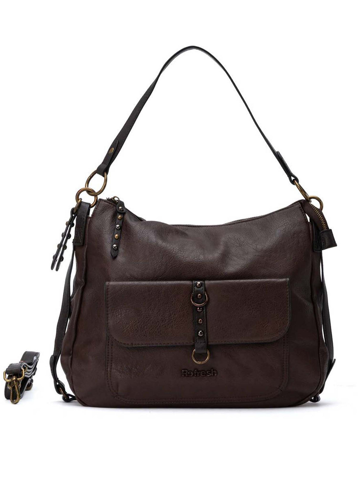 Refresh 183422 Marro, borsa da donna marrone