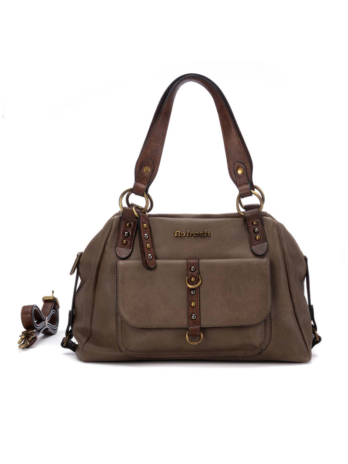 Refresh 183423 Taupe, borsa da donna fango
