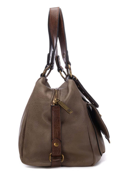 Refresh 183423 Taupe, borsa da donna fango