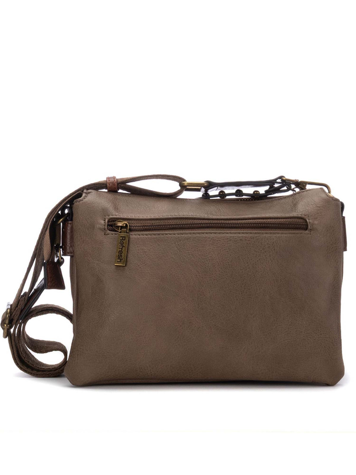 Refresh 183424 Taupe, borsa da donna fango