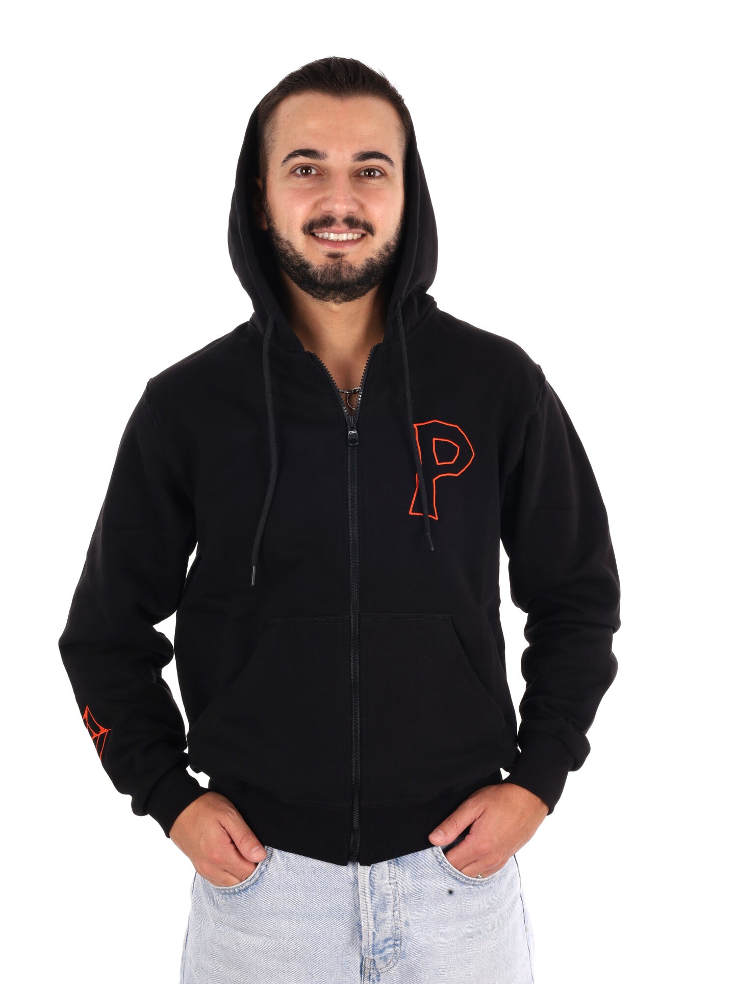 Propaganda 26FWPRFE704 Black, felpa da uomo nera