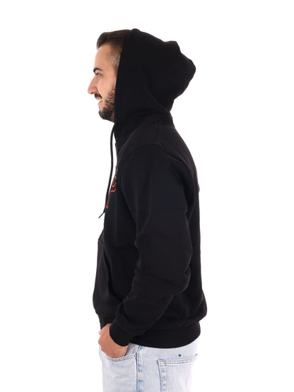 Propaganda 26FWPRFE704 Black, felpa da uomo nera