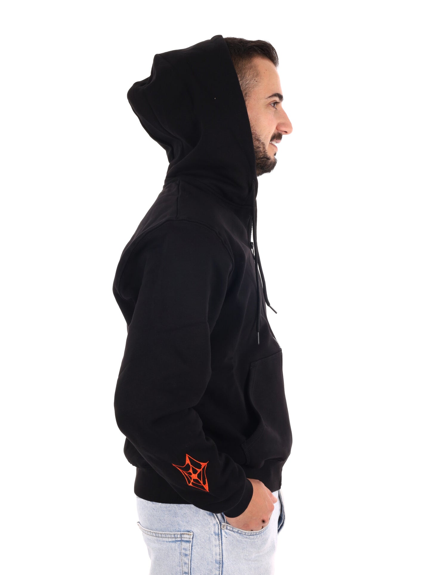 Propaganda 26FWPRFE704 Black, felpa da uomo nera