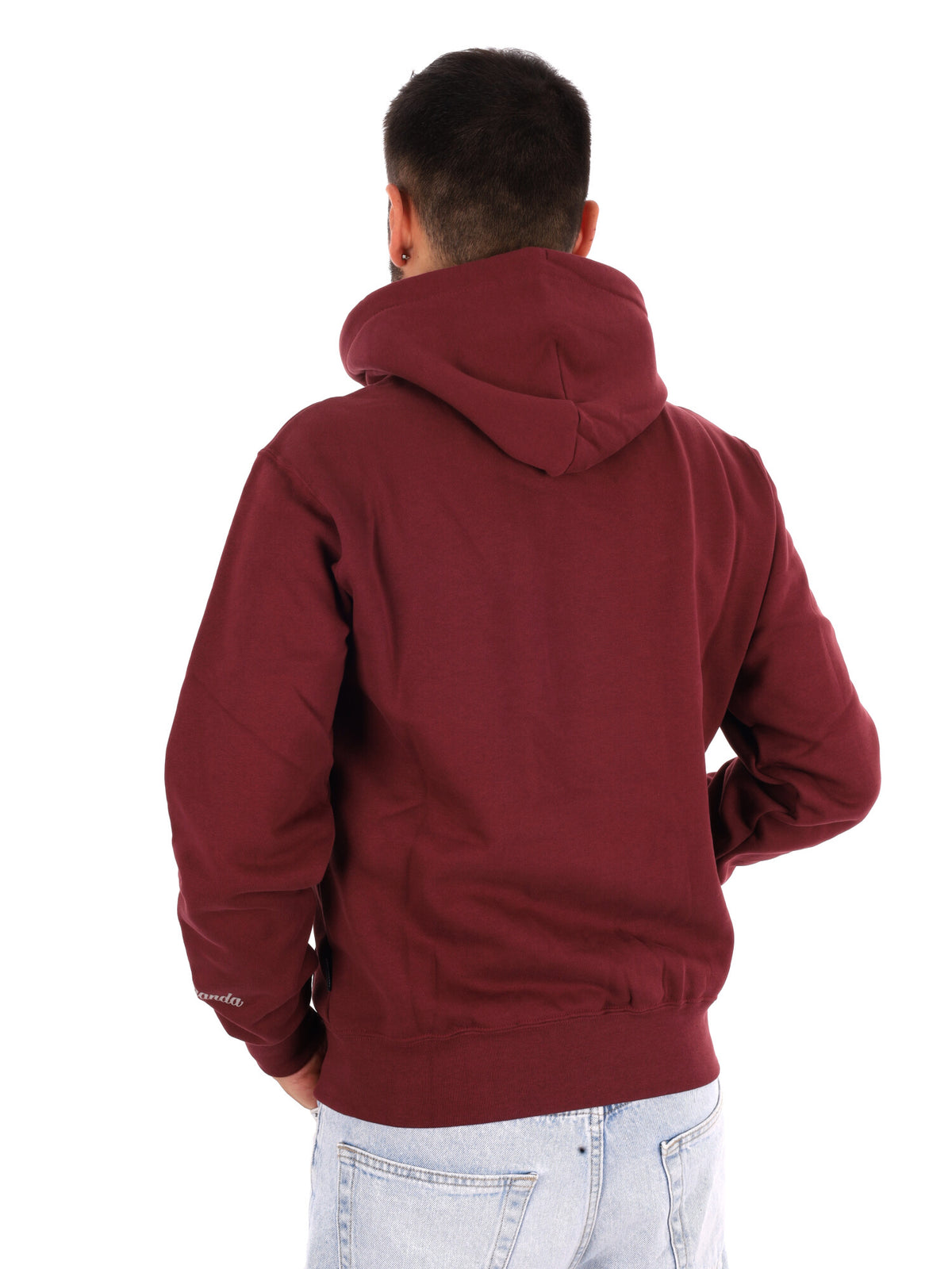 Propaganda 26FWPRFE742 BORDO, felpa da uomo bordeaux