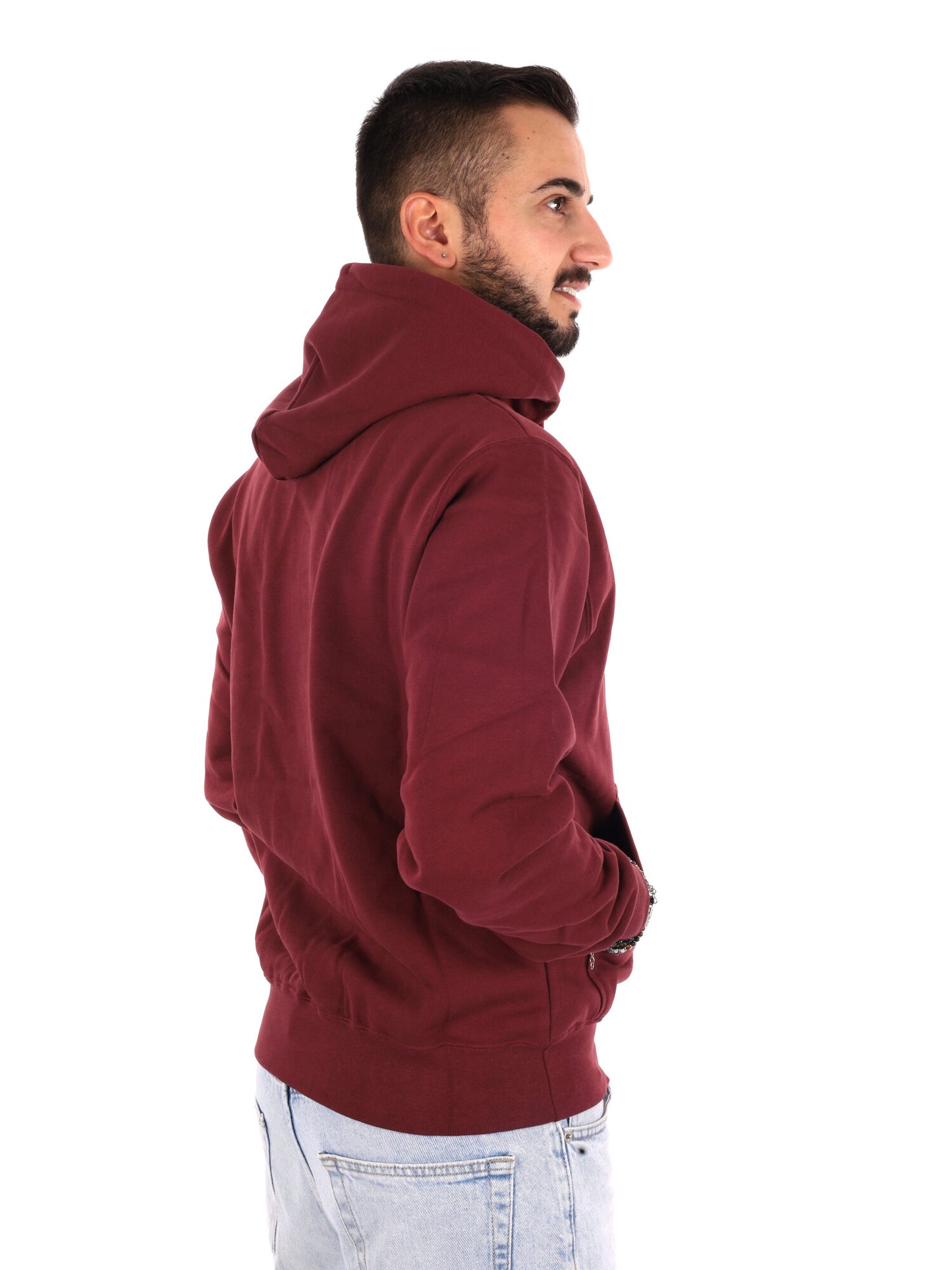 Propaganda 26FWPRFE742 BORDO, felpa da uomo bordeaux