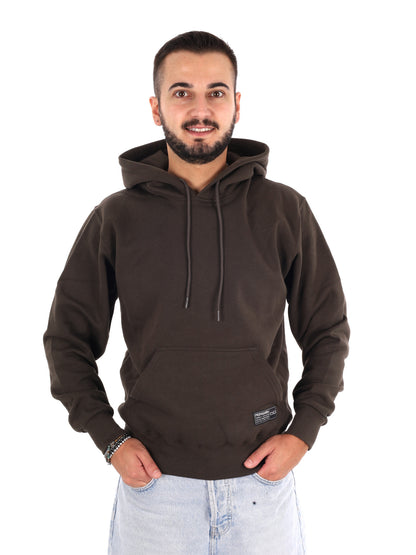 Propaganda Felpa Cap, felpa da uomo marrone