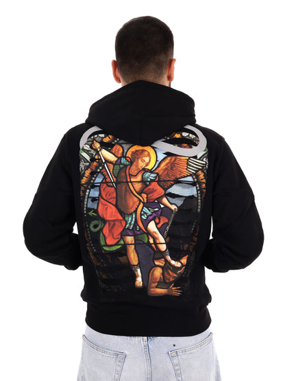 Propaganda 26FWPRFE760 BLACK, felpa da uomo nera