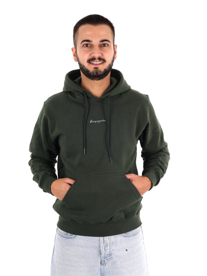 Propaganda Felpa Cap, felpa da uomo verde