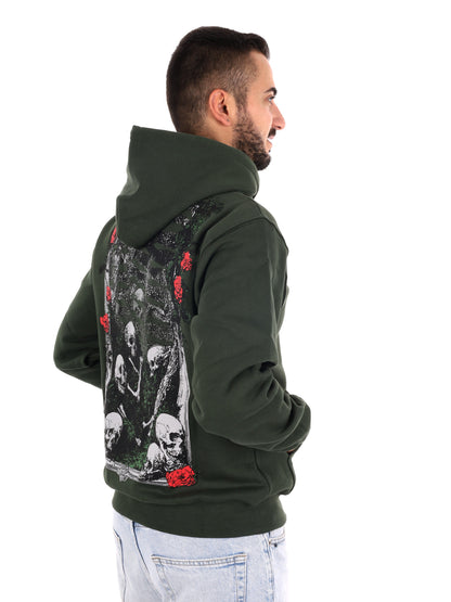 Propaganda Felpa Cap, felpa da uomo verde