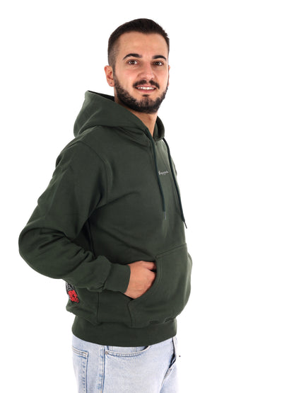 Propaganda Felpa Cap, felpa da uomo verde