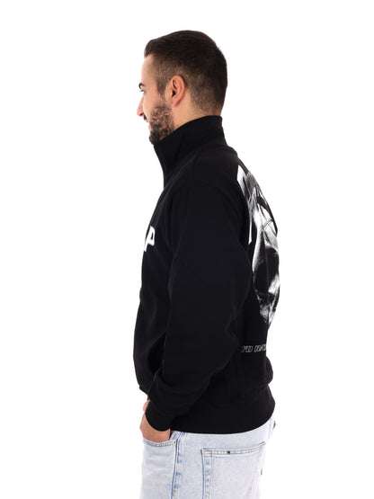 Propaganda 26FWPRFE785 Black, felpa da uomo nera