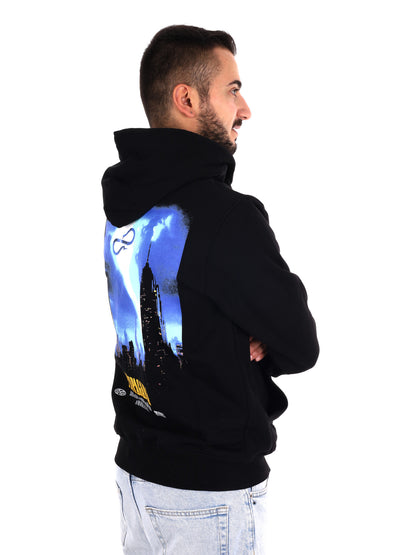 Propaganda 26FWPRFE791 Black, felpa da uomo nera