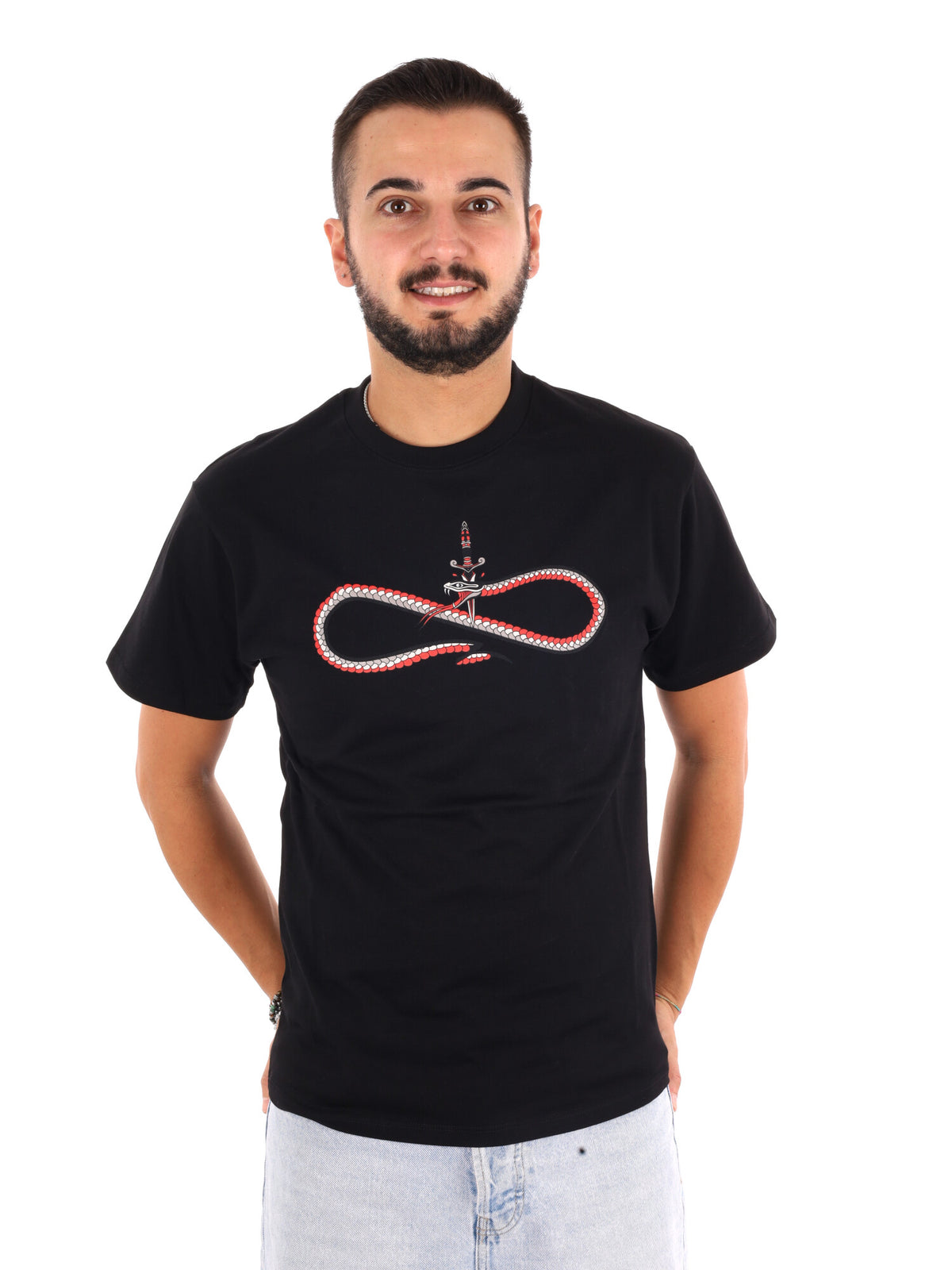 Propaganda 26FWPRTS932 Black, t-shirt da uomo nera