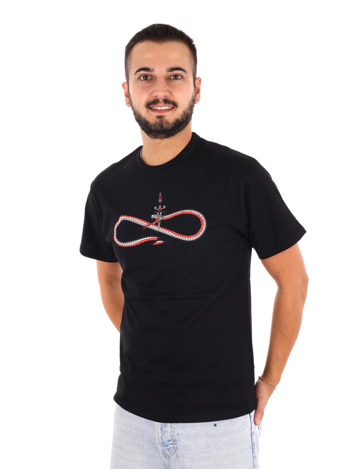 Propaganda 26FWPRTS932 Black, t-shirt da uomo nera