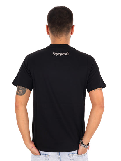 Propaganda 26FWPRTS932 Black, t-shirt da uomo nera