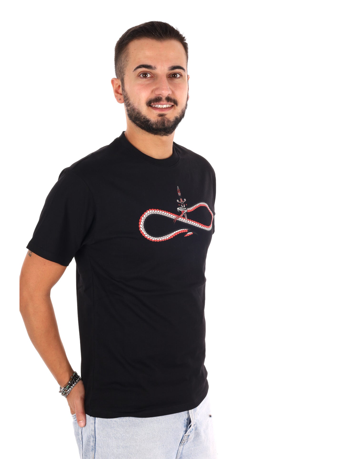 Propaganda 26FWPRTS932 Black, t-shirt da uomo nera