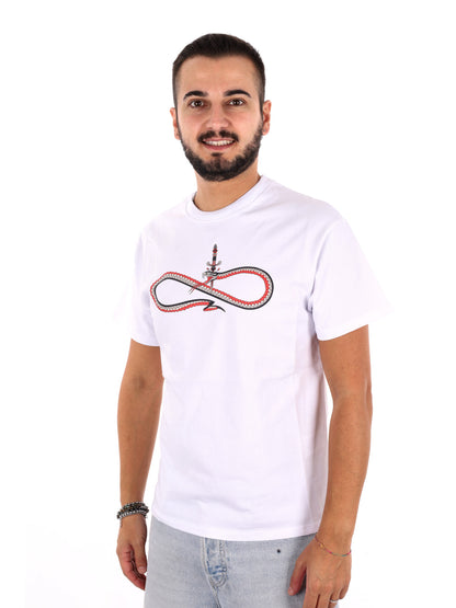 Propaganda 26FWPRTS933 WHITE, t-shirt da uomo bianca