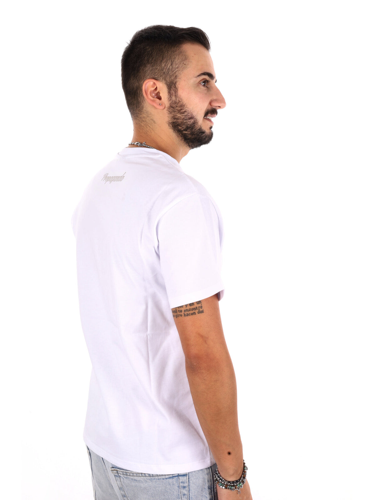 Propaganda 26FWPRTS933 WHITE, t-shirt da uomo bianca