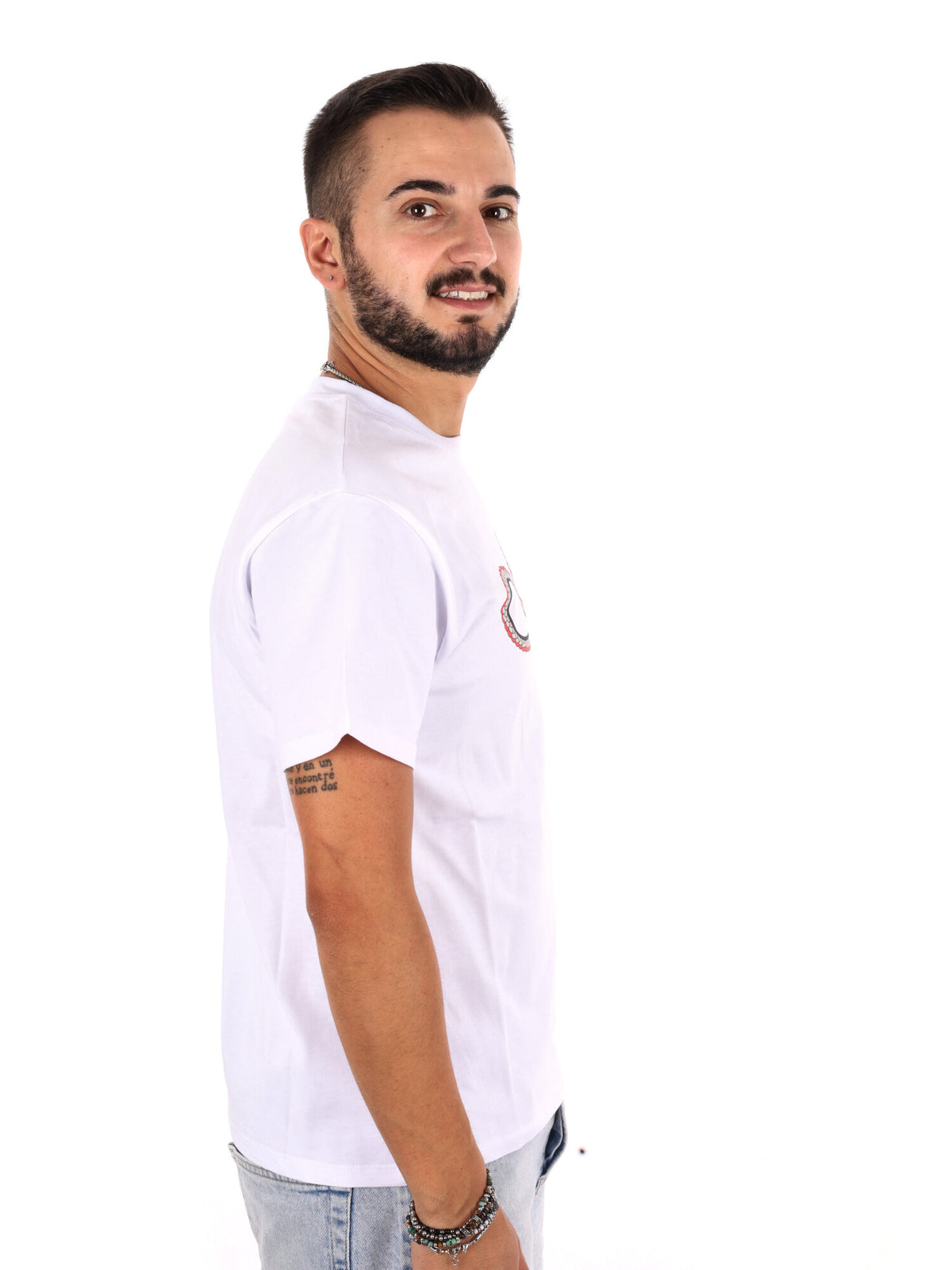 Propaganda 26FWPRTS933 WHITE, t-shirt da uomo bianca