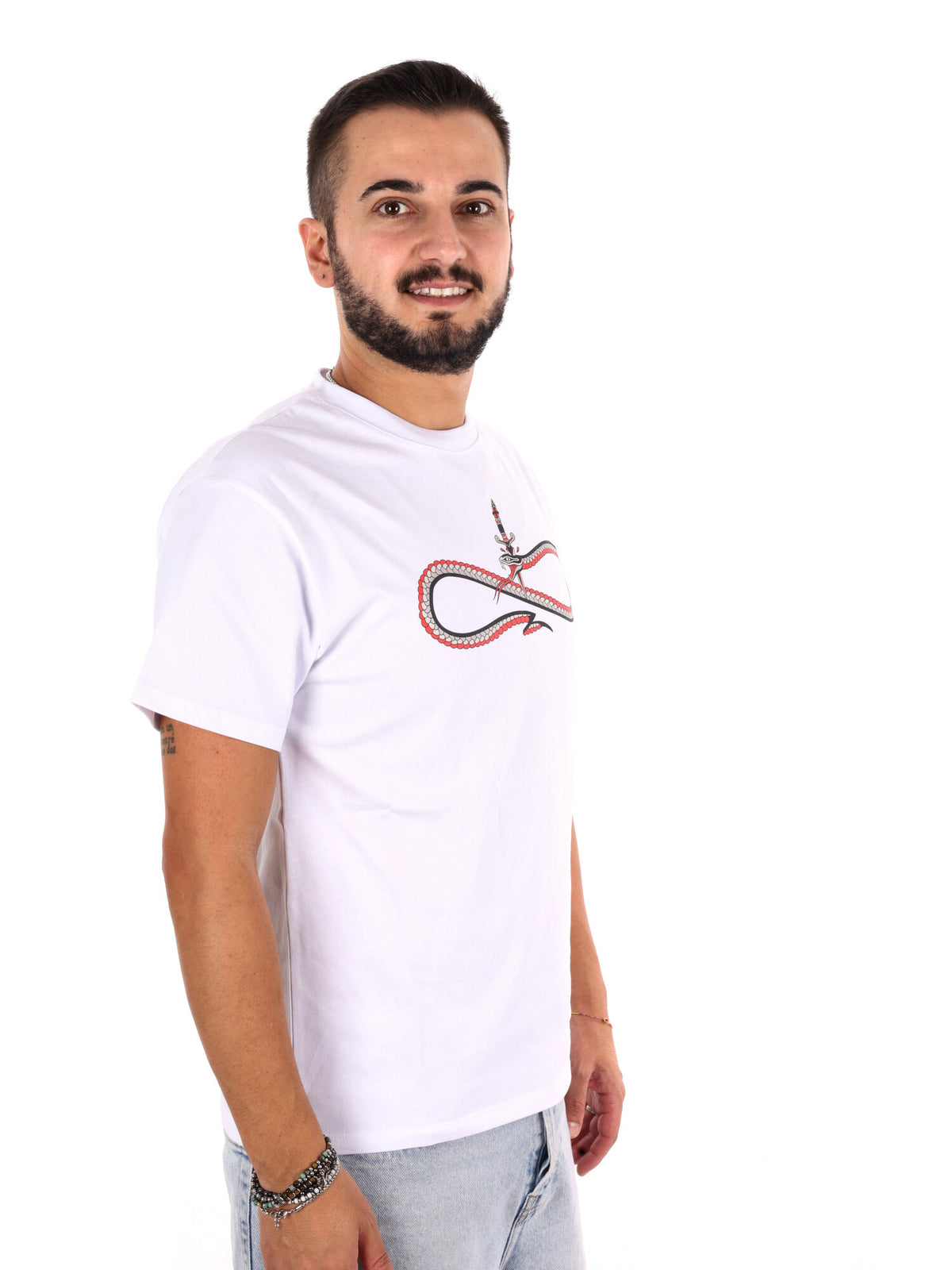 Propaganda 26FWPRTS933 WHITE, t-shirt da uomo bianca