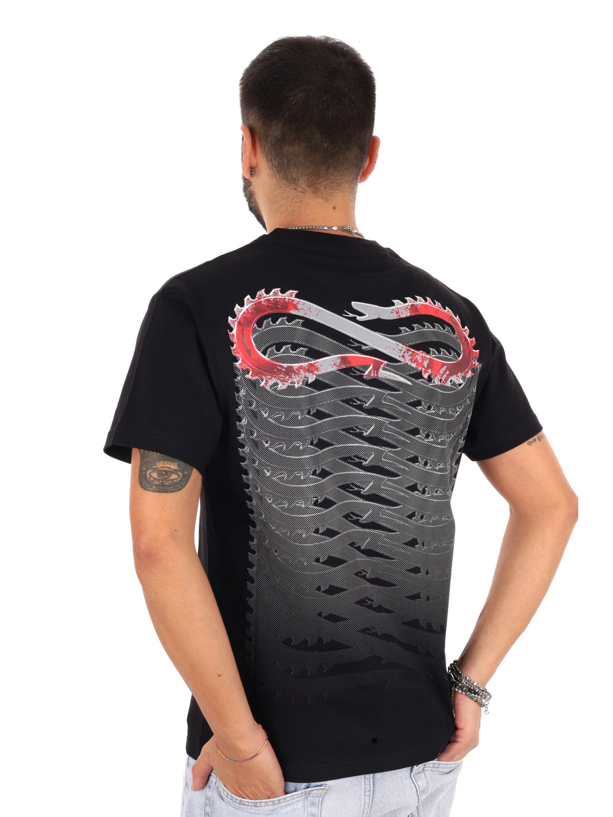Propaganda , t-shirt maniche corte da uomo nera
