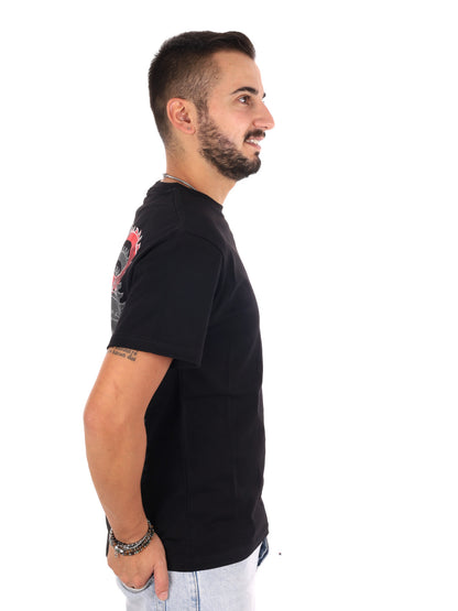 Propaganda , t-shirt maniche corte da uomo nera