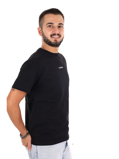 Propaganda , t-shirt maniche corte da uomo nera