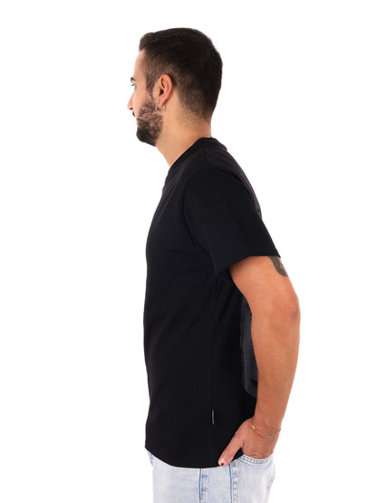 Propaganda 26FWPRTS951, t-shirt maniche corte da uomo nera