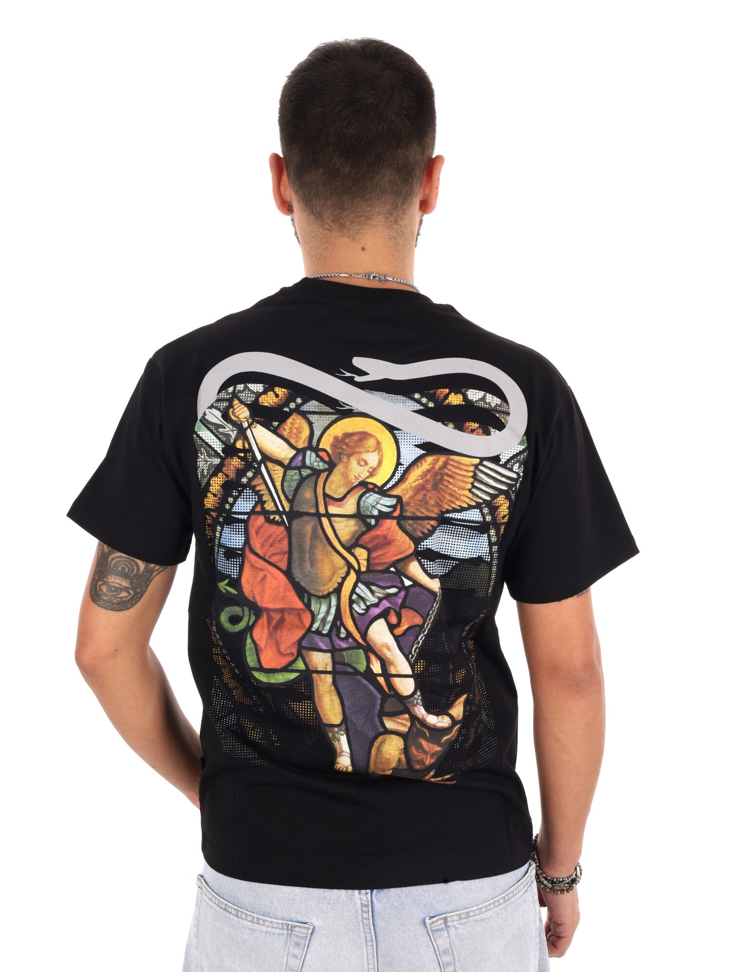 Propaganda 26FWPRTS953 BLACK, t-shirt da uomo nera