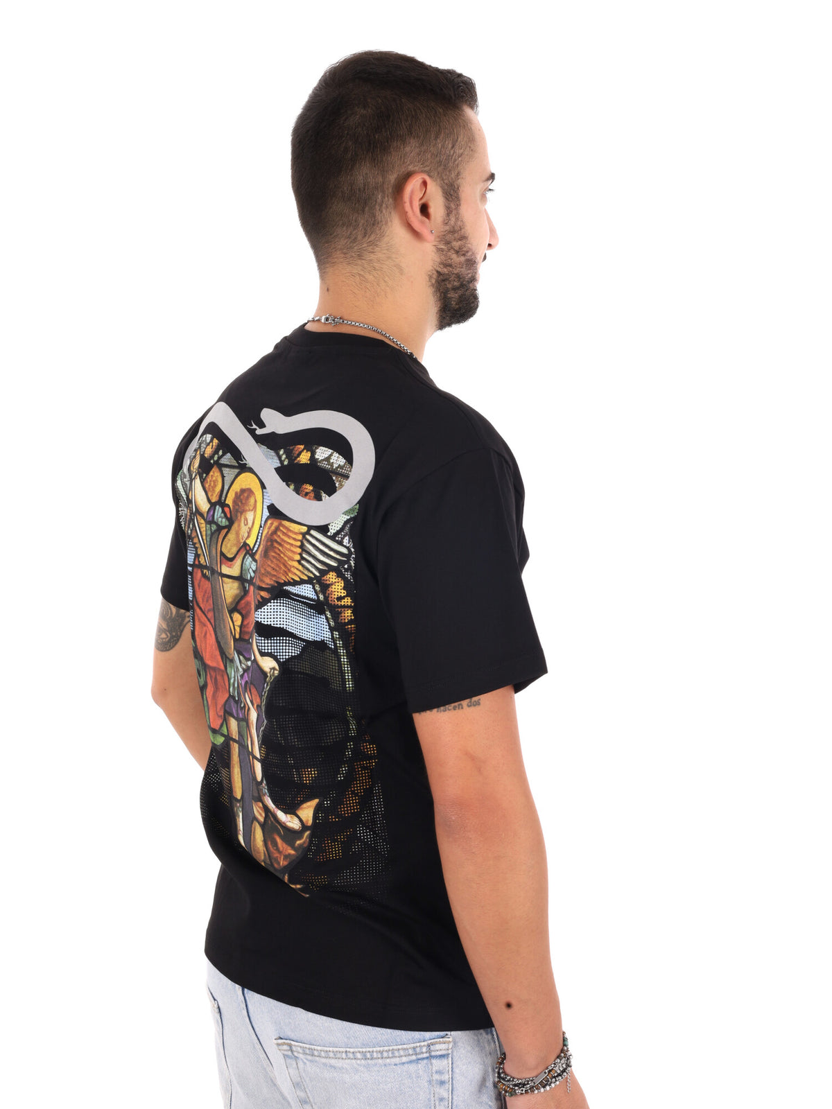 Propaganda 26FWPRTS953 BLACK, t-shirt da uomo nera