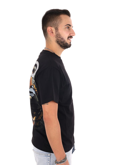 Propaganda 26FWPRTS953 BLACK, t-shirt da uomo nera