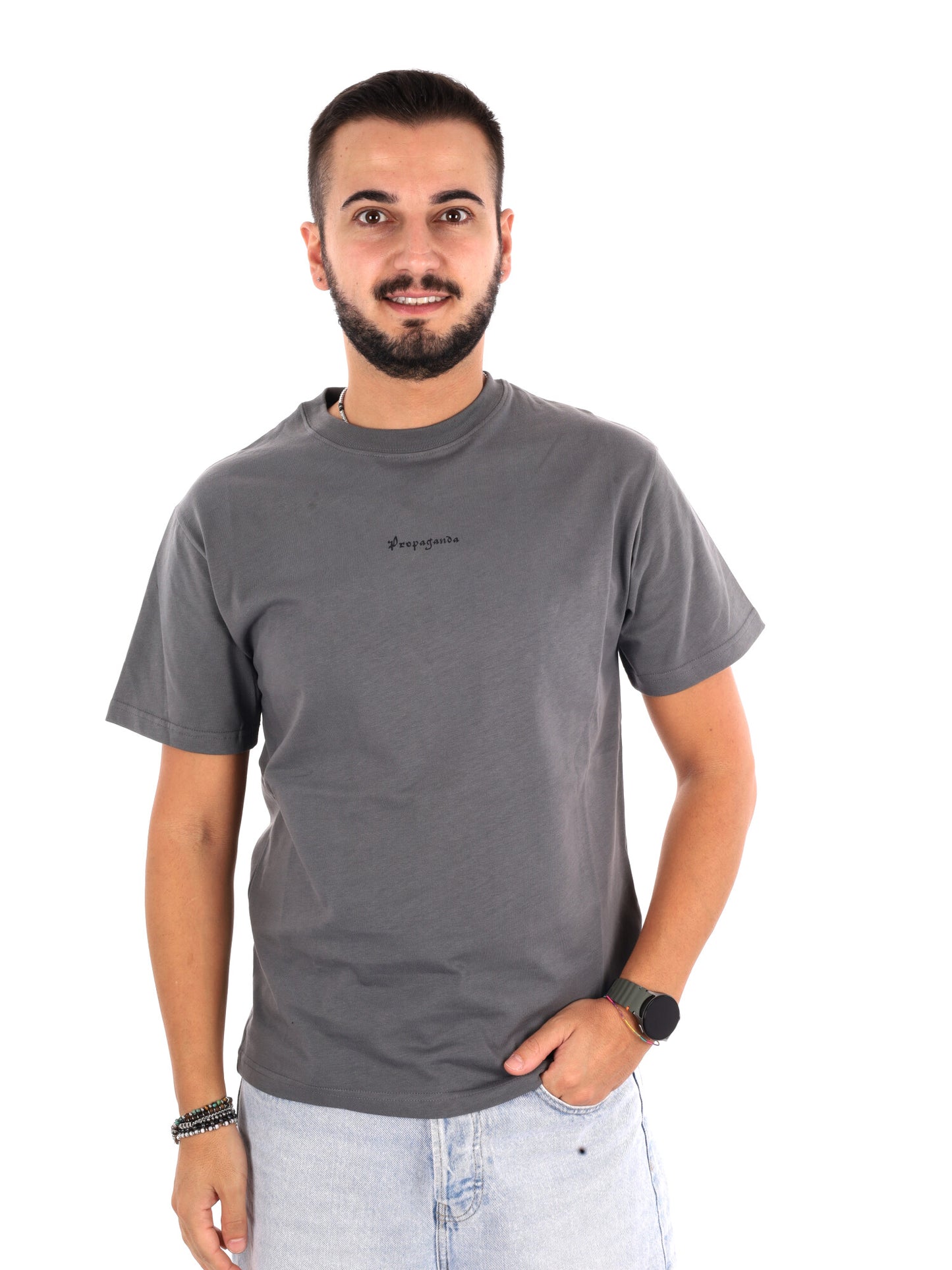 Propaganda 26FWPRTS955 Pine, t-shirt maniche corte da uomo verde