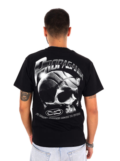 Propaganda 26FWPRTS975 Black, t-shirt maniche corte da uomo nera