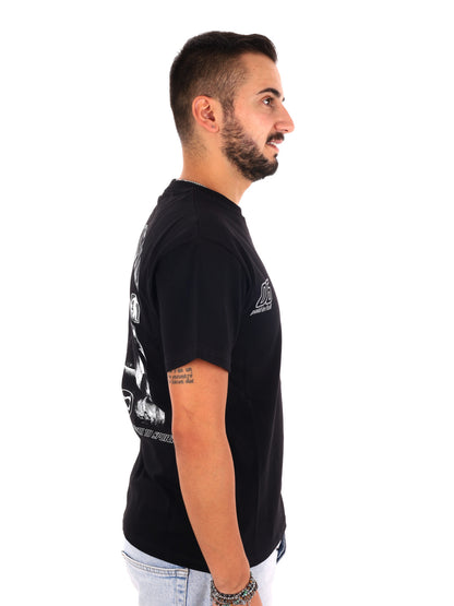 Propaganda 26FWPRTS975 Black, t-shirt maniche corte da uomo nera