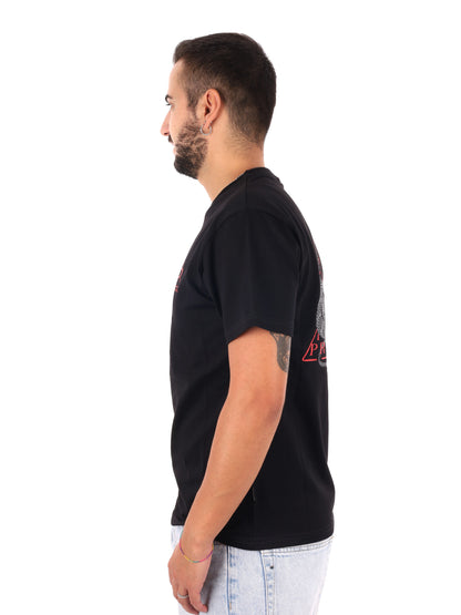 Propaganda t-shirt da Uomo nera